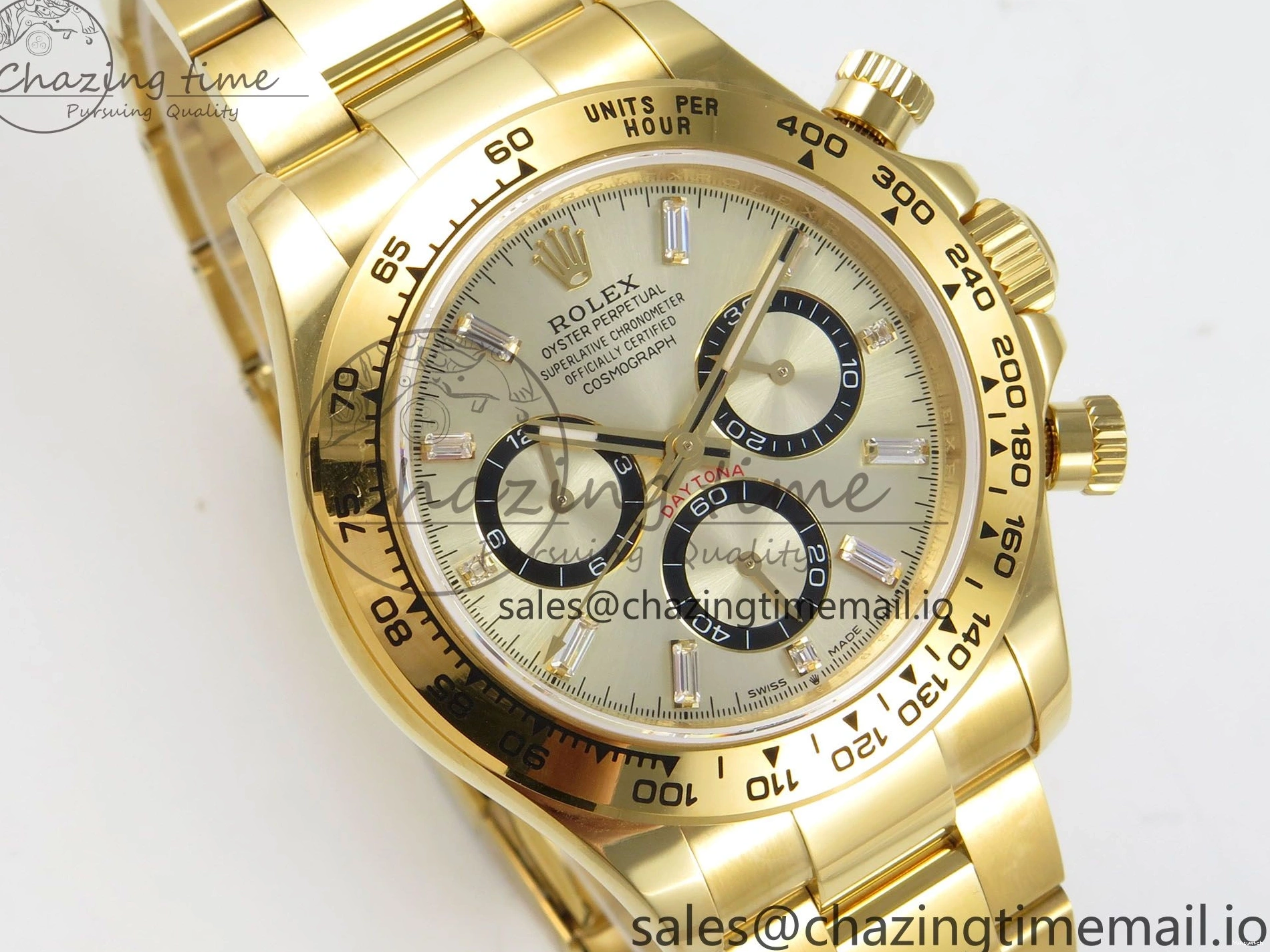 YG Black V6 YG Bracelet Crystal Markers 126508 Weight) 1:1 Best Edition YG SH4131 Dial QF On (Gain Daytona 0106